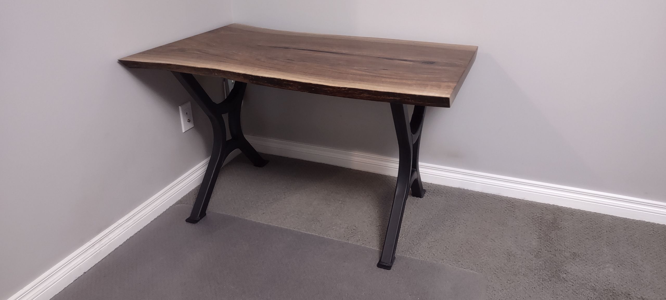 Custom table legs for office desk